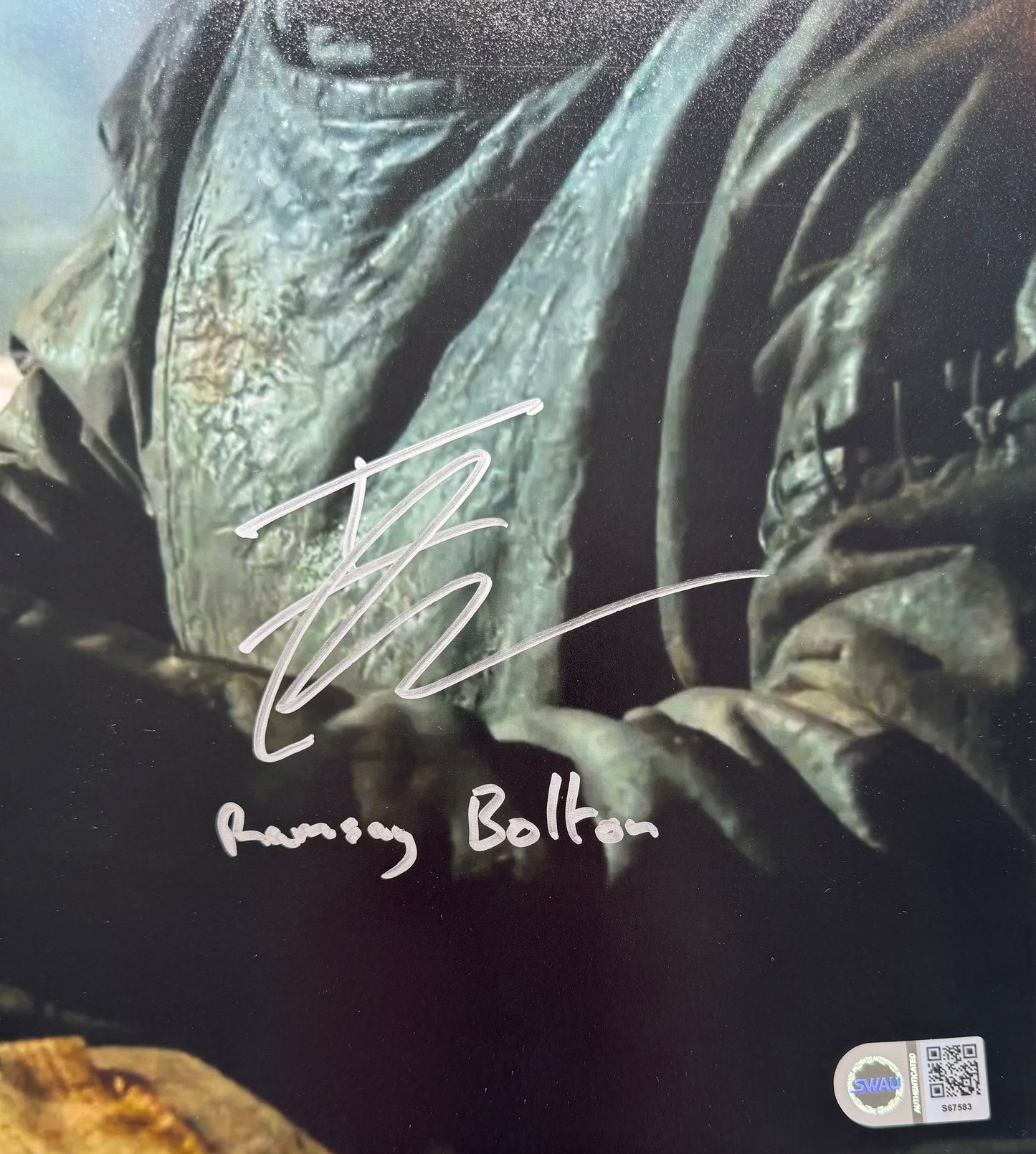 Iwan Rheon Signed Game Of Thrones 16x20” Photo With Long Quote! - SWAU Authenticated