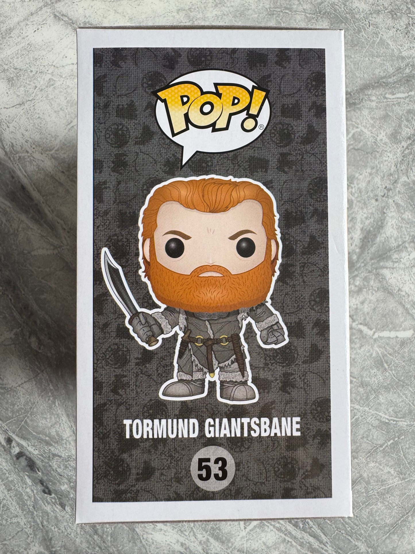 Kristofer Hivju Signed Game Of Thrones Tormund Funko Pop With Quote! - SWAU Authenticated
