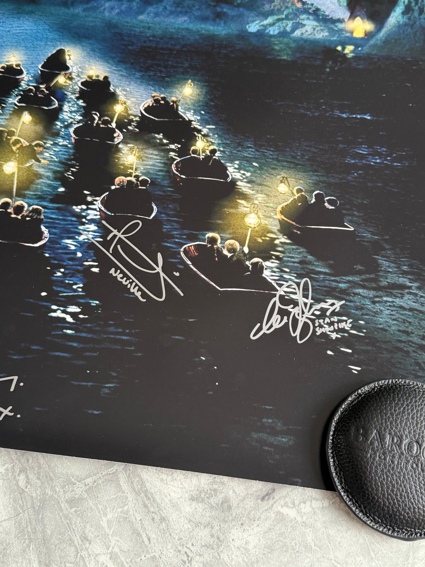 Multi 3 Cast Signed Harry Potter Project Starter Maxi Poster