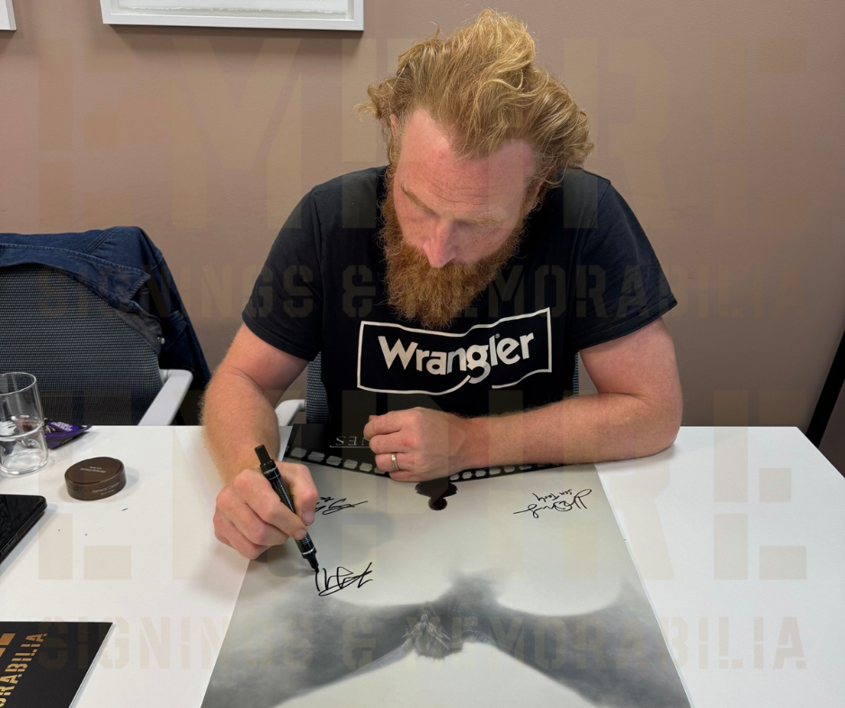 Multi Cast Signed Game Of Thrones A2 Poster Project Starter Piece
