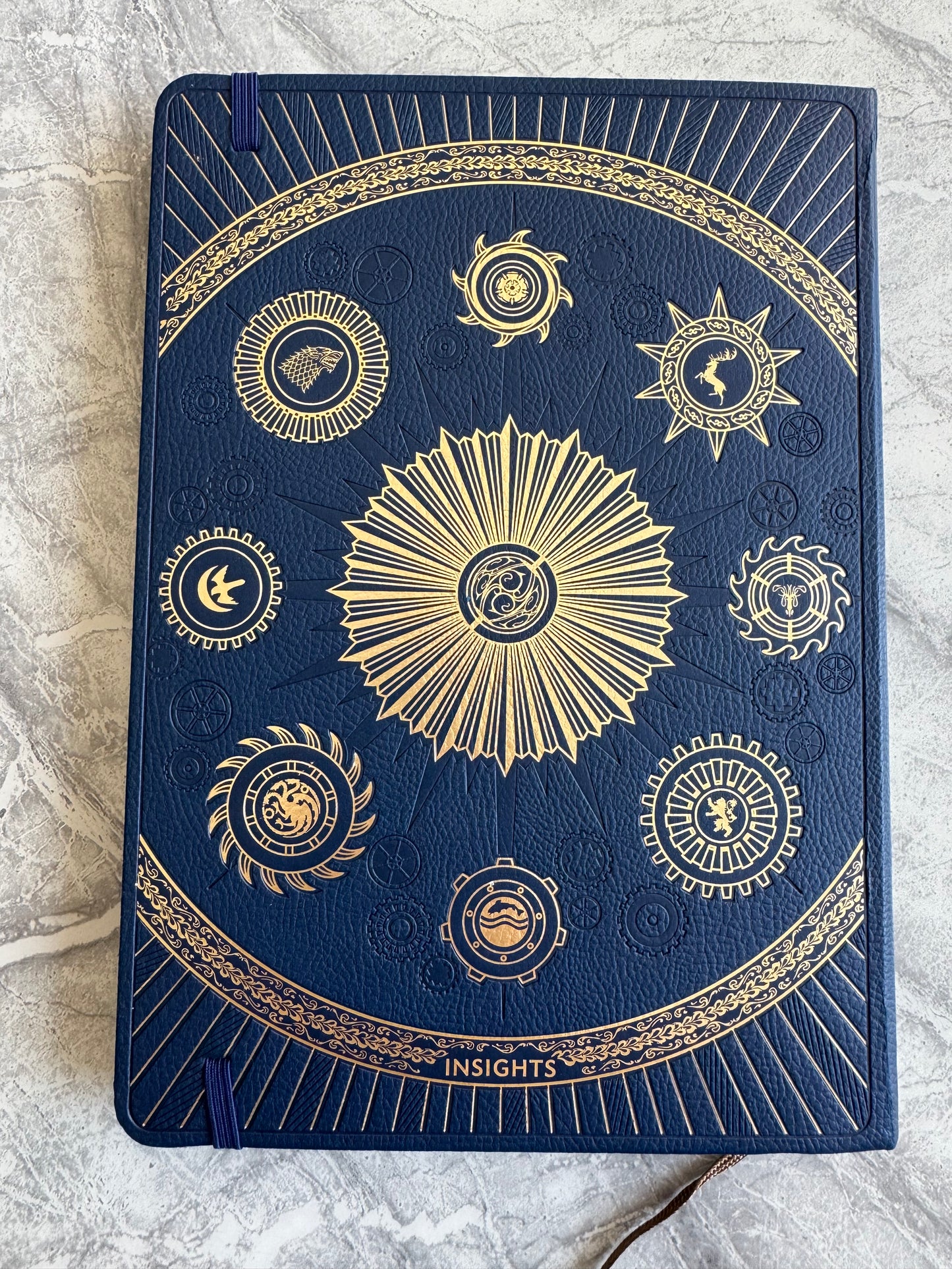 Game Of Thrones Notebook Signed By 102 Cast Members