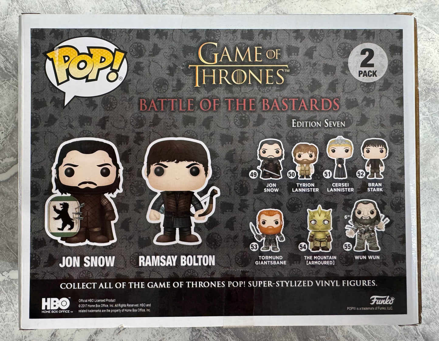 Iwan Rheon Signed Battle Of The Bastards Funko Pop - SWAU Authenticated