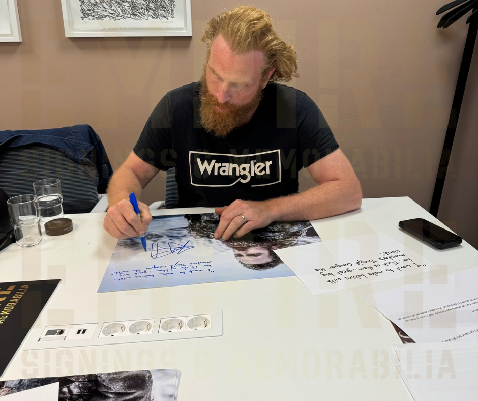 Kristofer Hivju Signed Game Of Thrones 16x20” Photo With Quote!