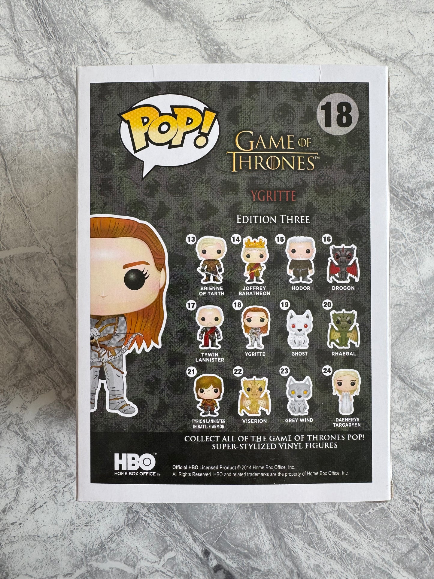 Rose Leslie Signed Game Of Thrones Ygritte Funko Pop With Quote! - SWAU Authenticated