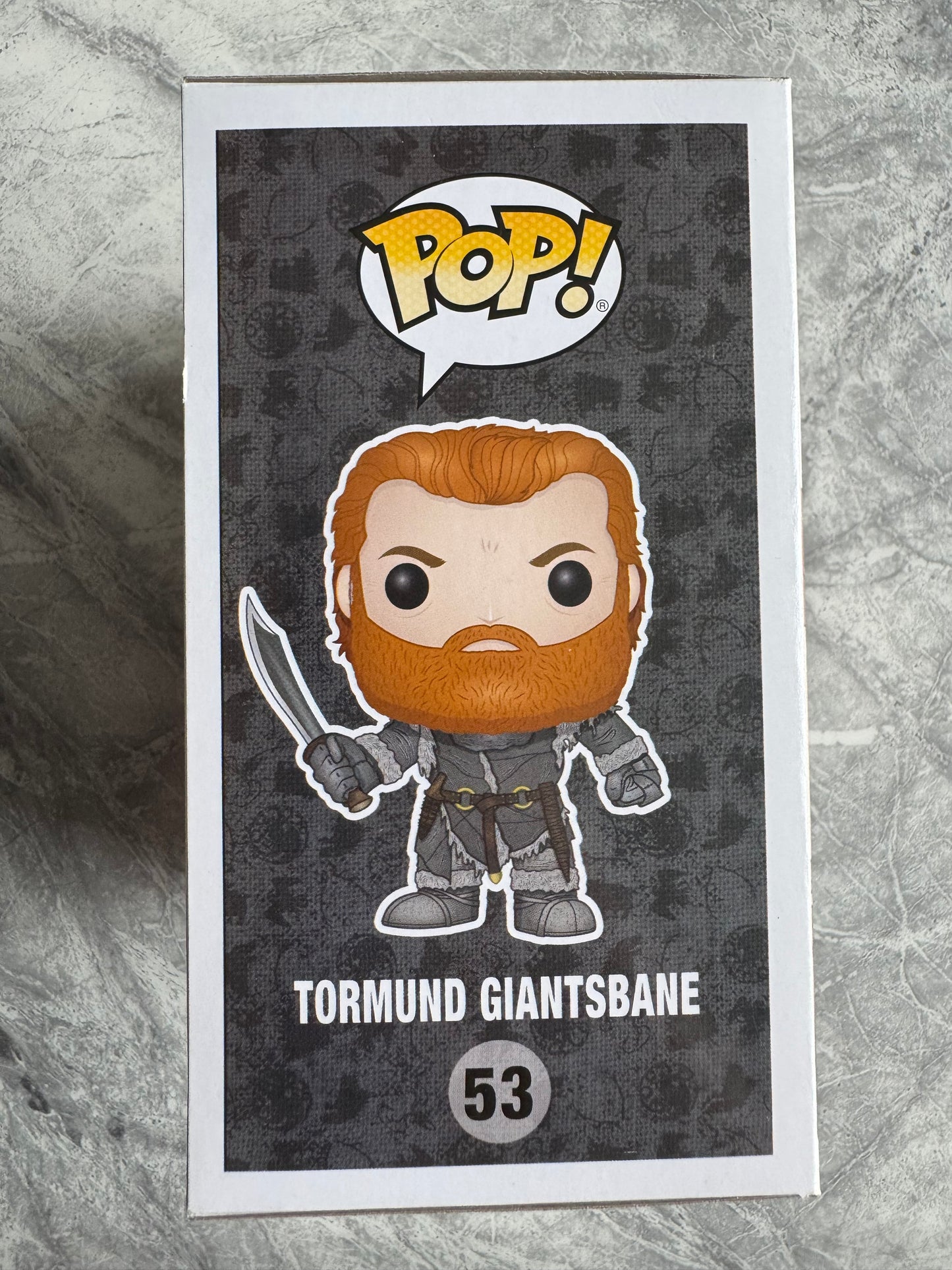 Kristofer Hivju Signed Game Of Thrones Tormund Funko Pop With Quote! - SWAU Authenticated