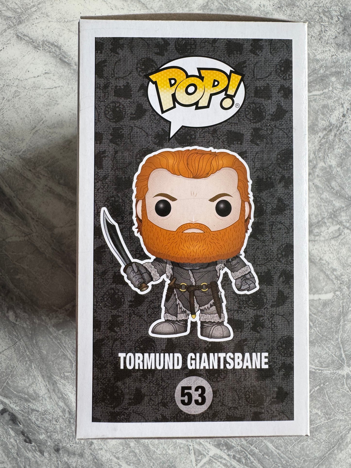 Kristofer Hivju Signed Game Of Thrones Tormund Funko Pop With Quote! - SWAU Authenticated