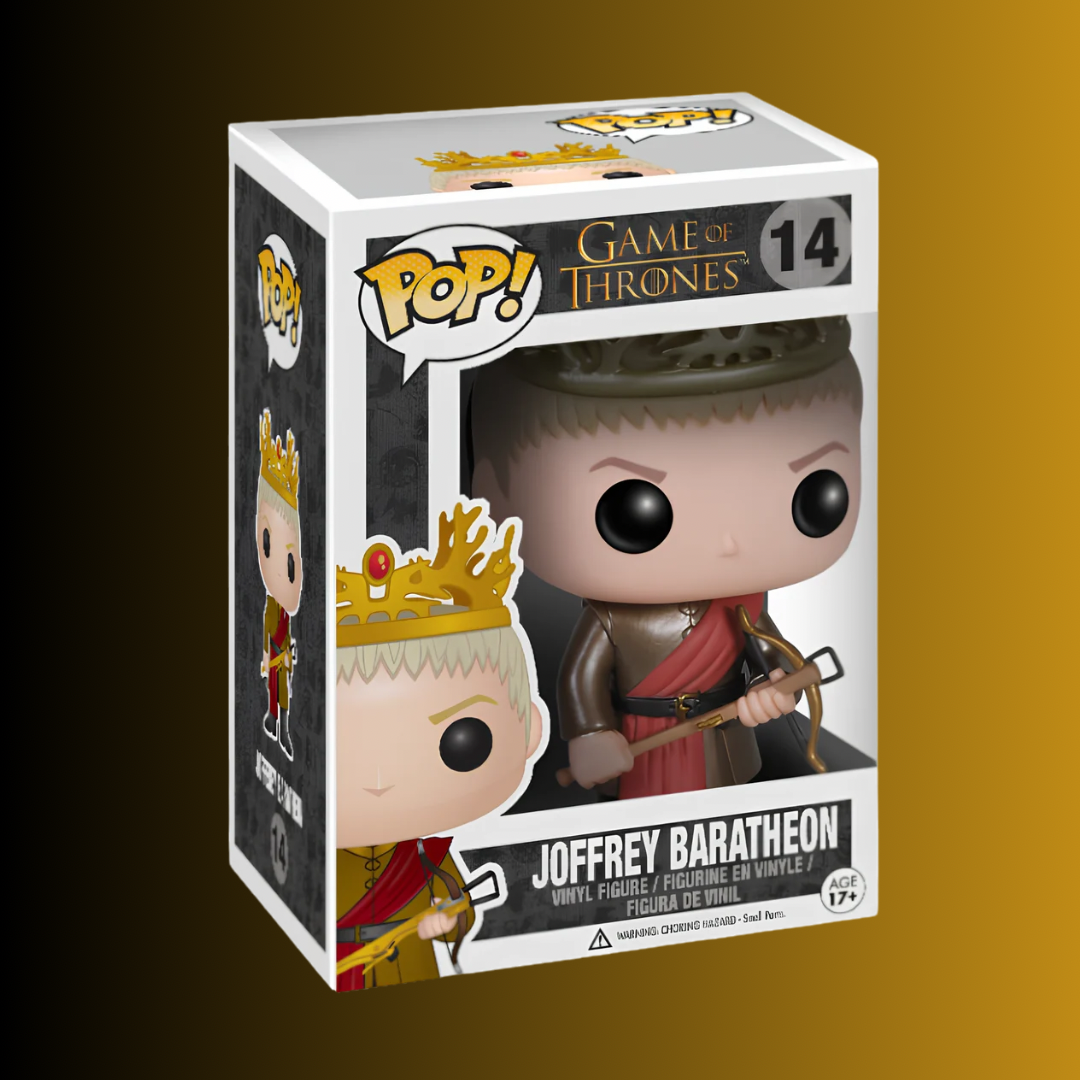 Jack Gleeson Signed Game Of Thrones Joffrey Funko Pop (Pre Order)