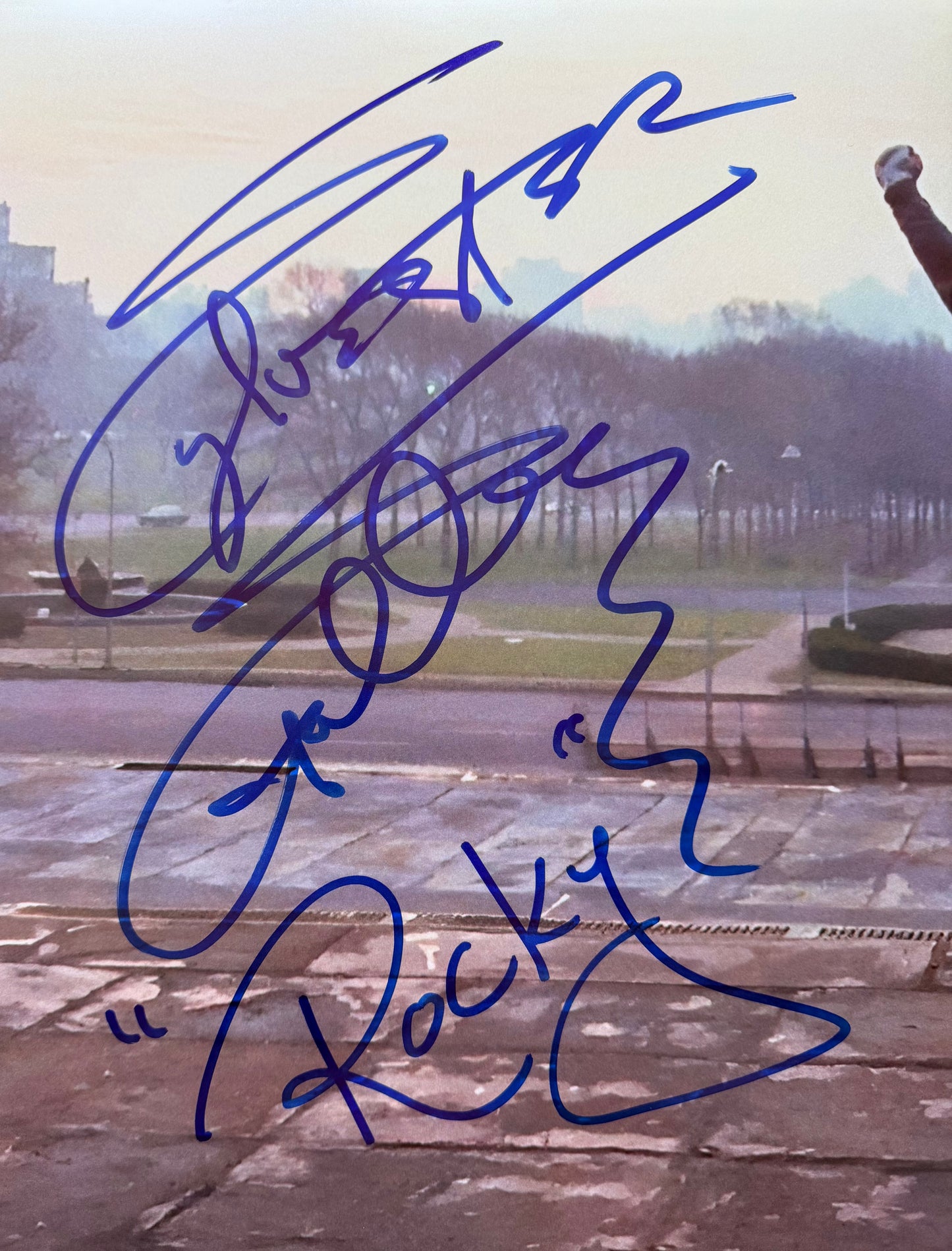 Sylvester Stallone Signed Rocky 16x20” Photo With Rocky Inscription - Authentic Signings Inc COA