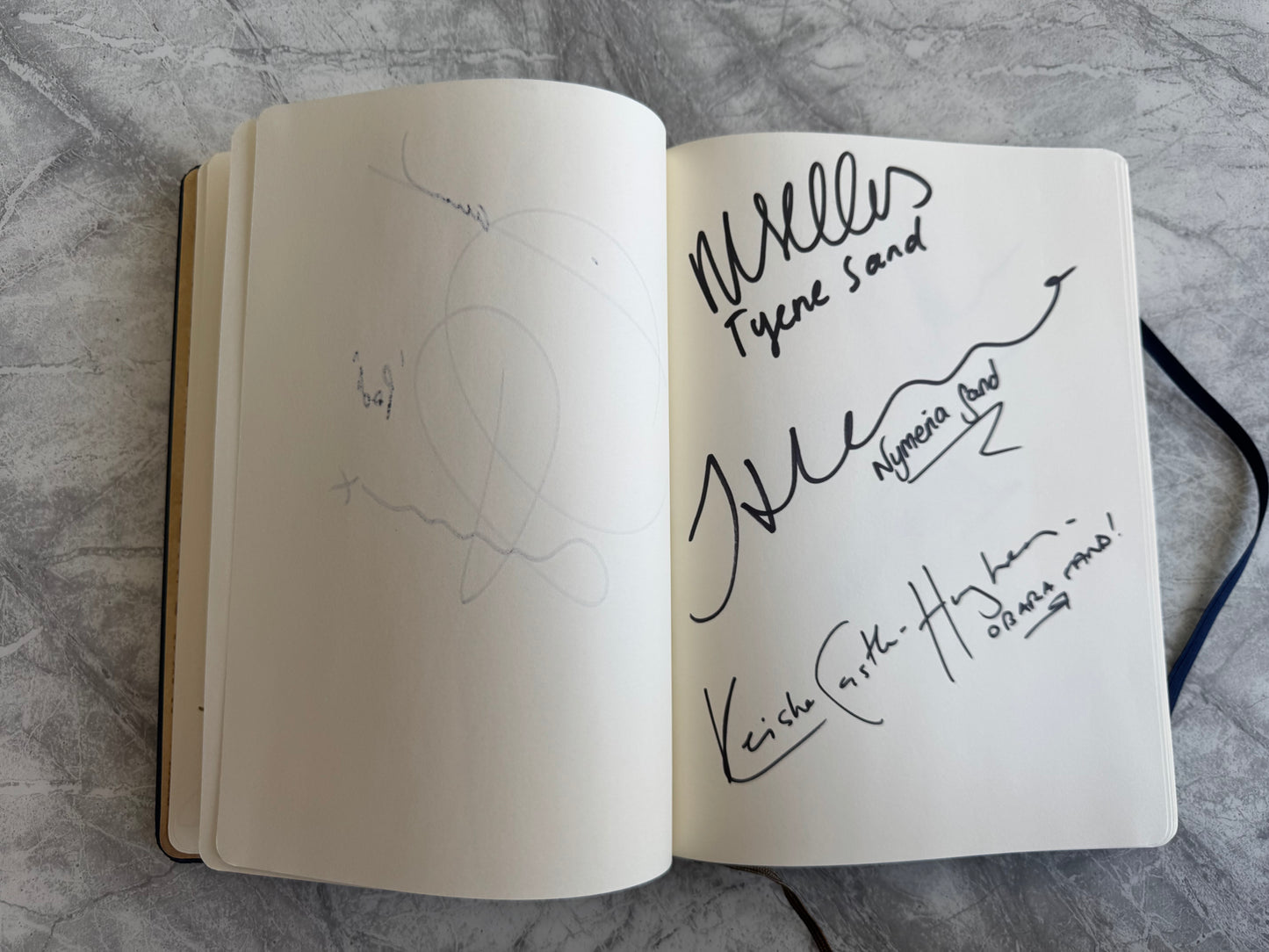 Game Of Thrones Notebook Signed By 102 Cast Members