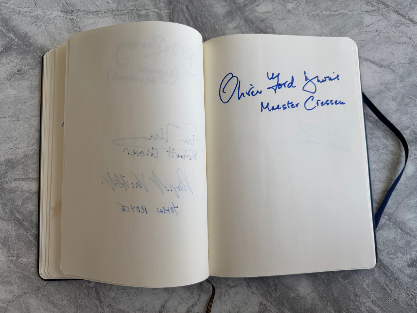 Game Of Thrones Notebook Signed By 102 Cast Members
