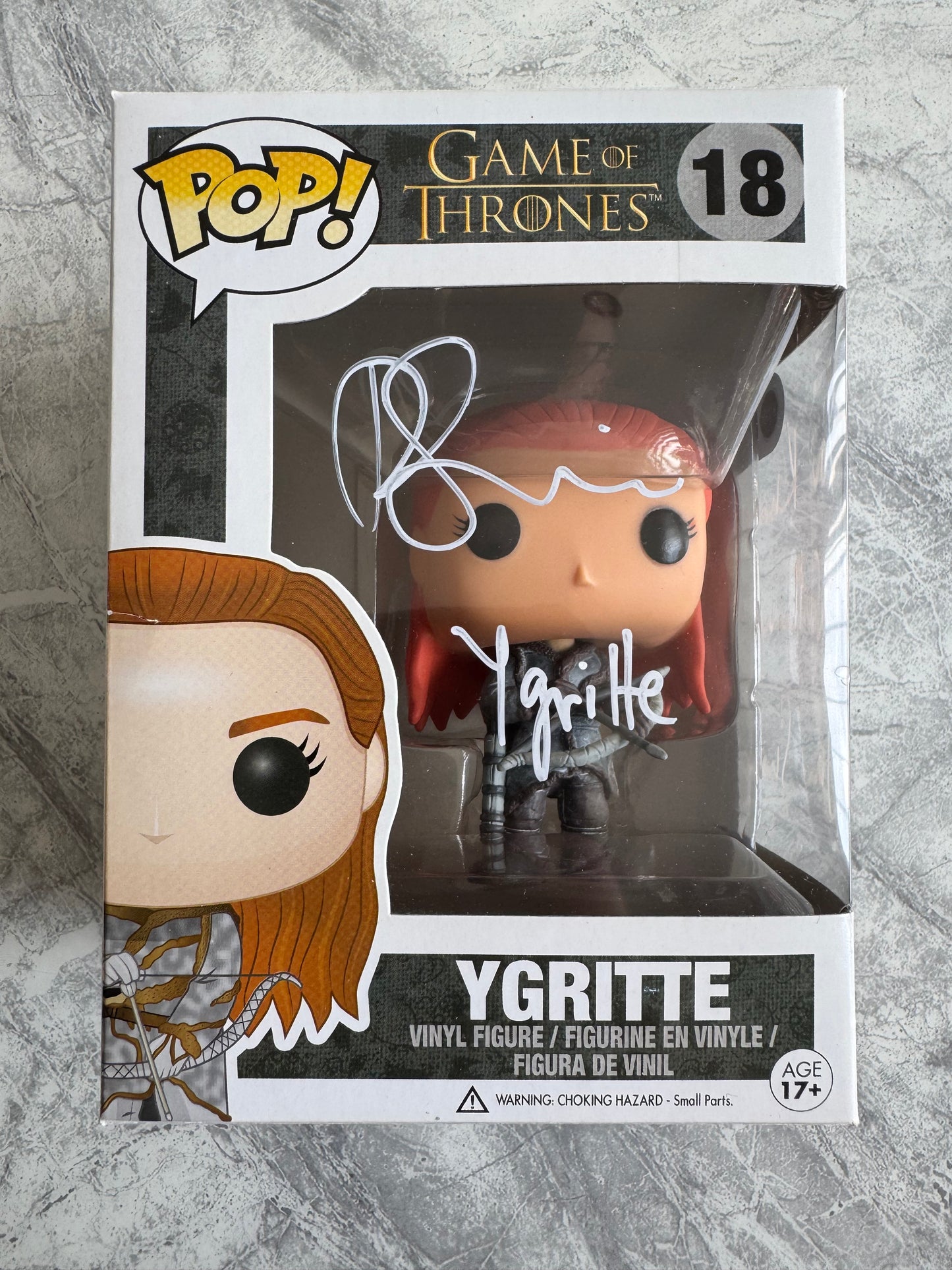 Rose Leslie Signed Game Of Thrones Ygritte Funko Pop With Quote! - SWAU Authenticated