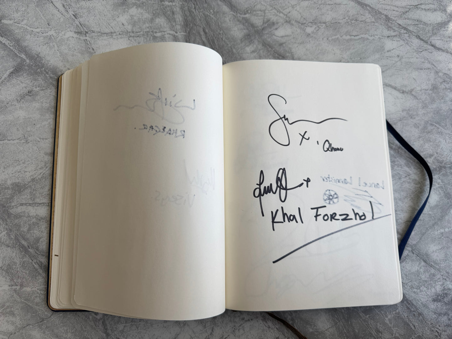 Game Of Thrones Notebook Signed By 102 Cast Members
