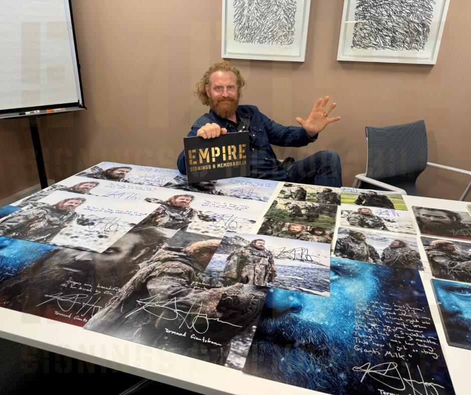 Kristofer Hivju Signed Game Of Thrones 16x20” Photo With Quote!