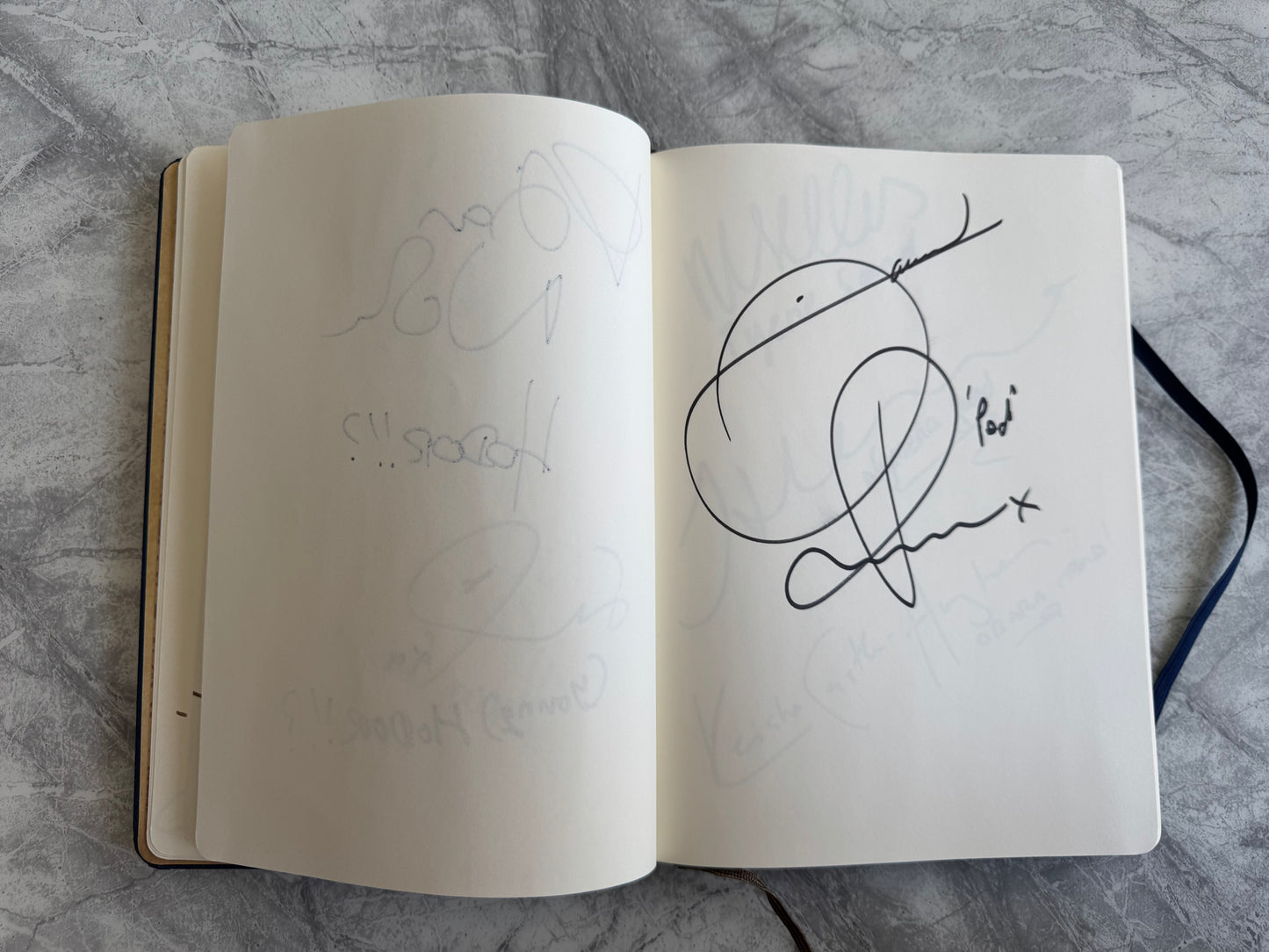 Game Of Thrones Notebook Signed By 102 Cast Members