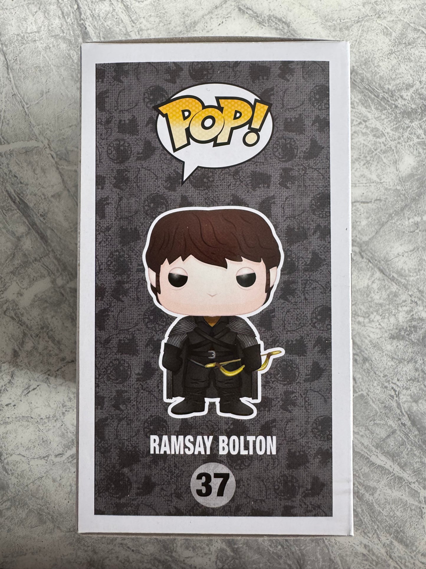 Iwan Rheon Signed Ramsay Bolton Funko Pop - SWAU Authenticated