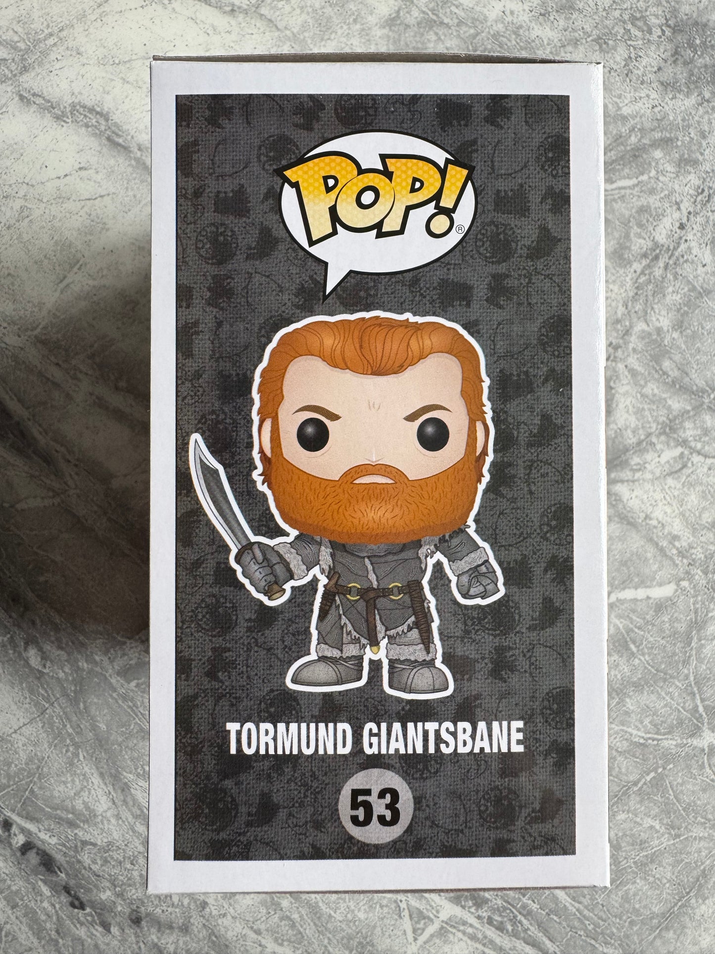 Kristofer Hivju Signed Game Of Thrones Tormund Funko Pop With Quote! - SWAU Authenticated