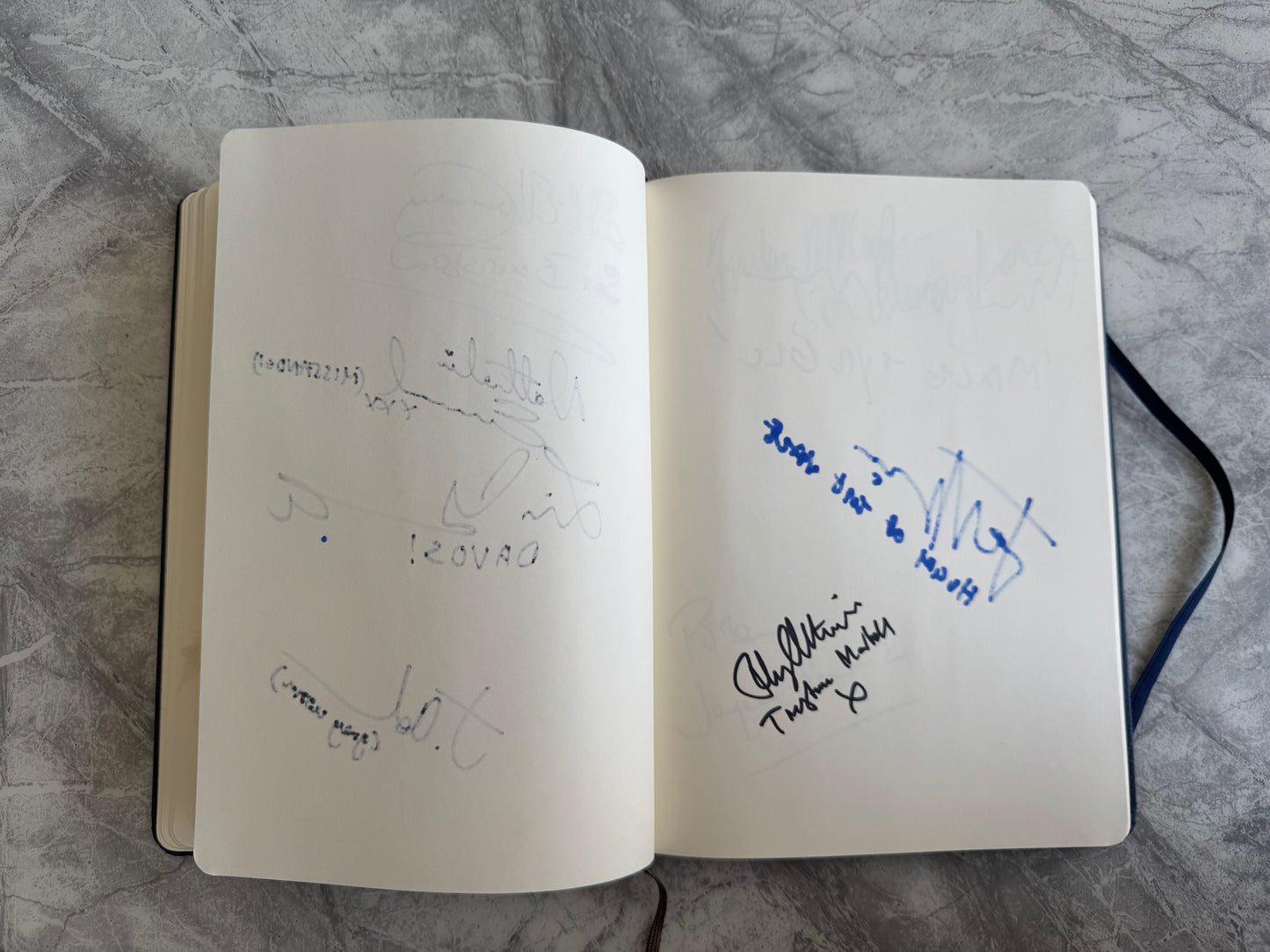 Game Of Thrones Notebook Signed By 102 Cast Members