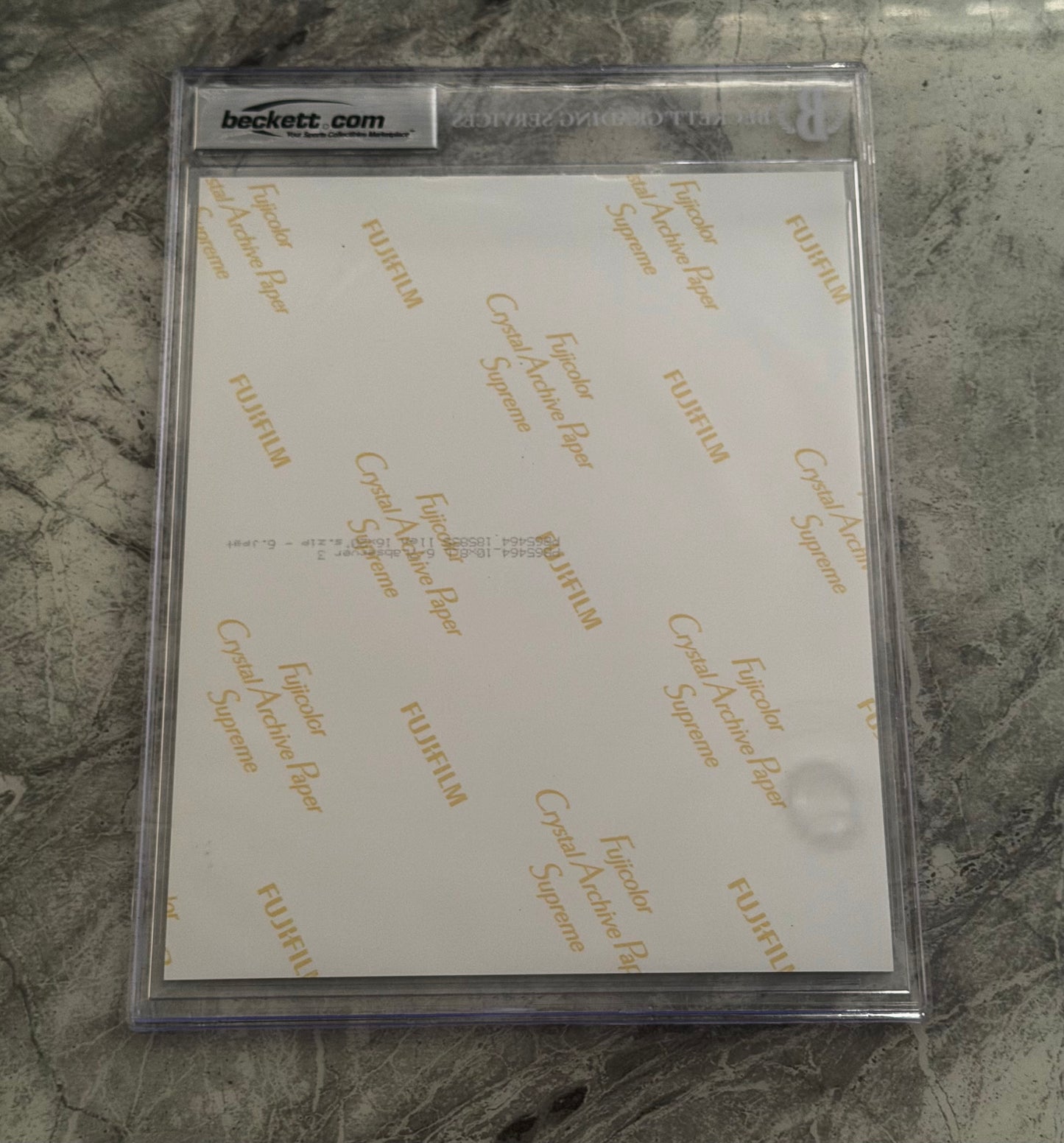 Sir Ian Mckellen Signed LOTR 8x10” Photo - Beckett Authenticated & Encapsulated