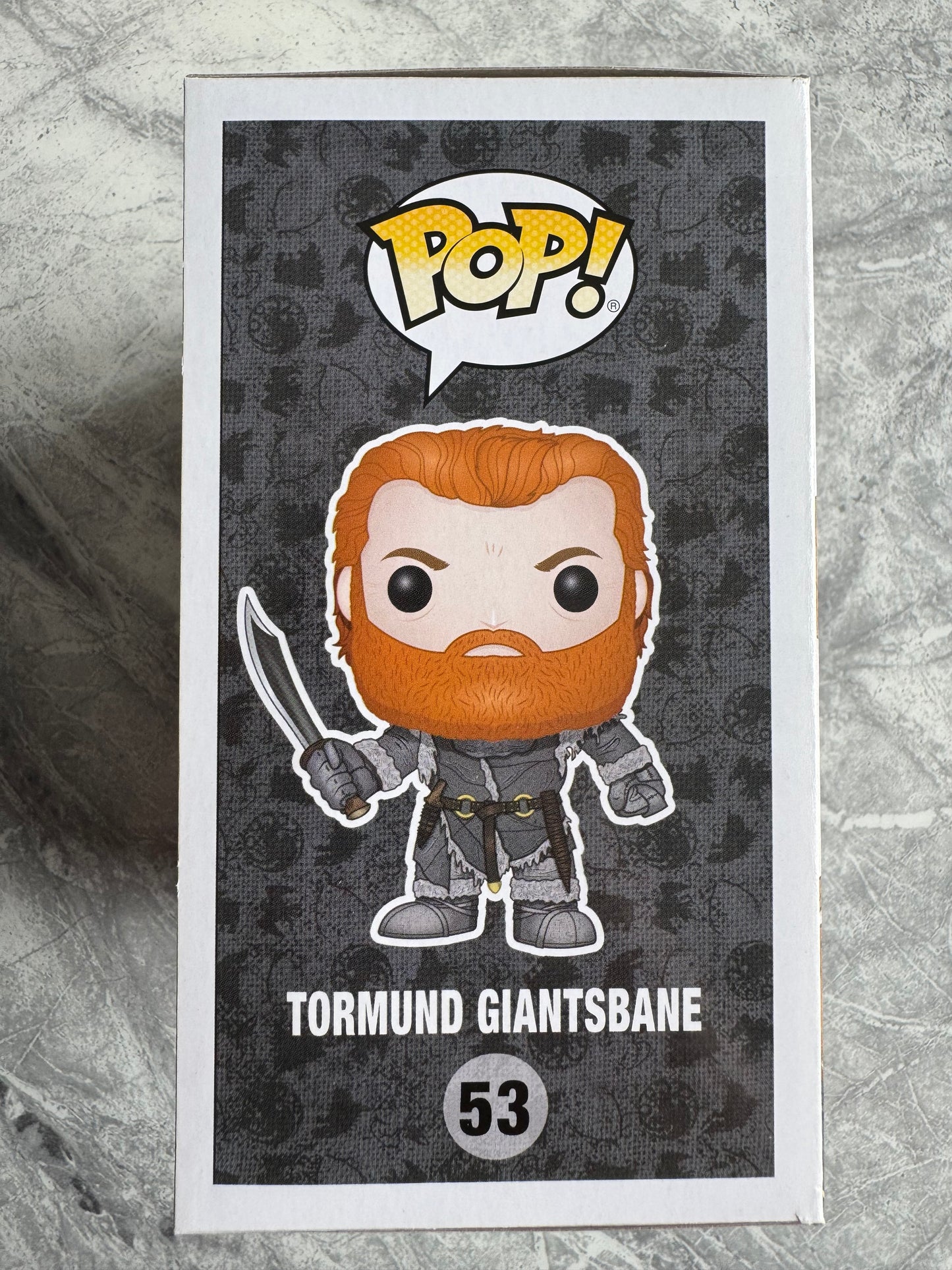 Kristofer Hivju Signed Game Of Thrones Tormund Funko Pop With Quote! - SWAU Authenticated