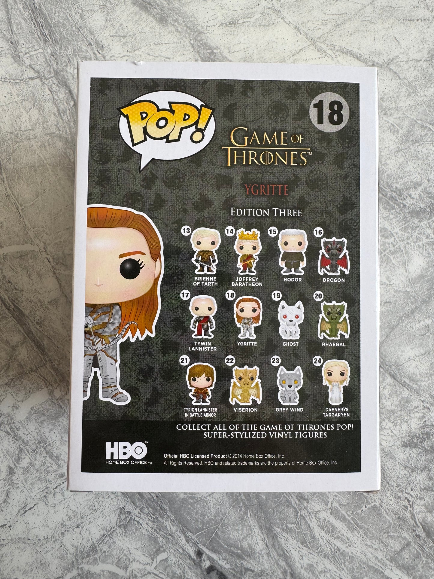 Rose Leslie Signed Game Of Thrones Ygritte Funko Pop With Quote! - SWAU Authenticated