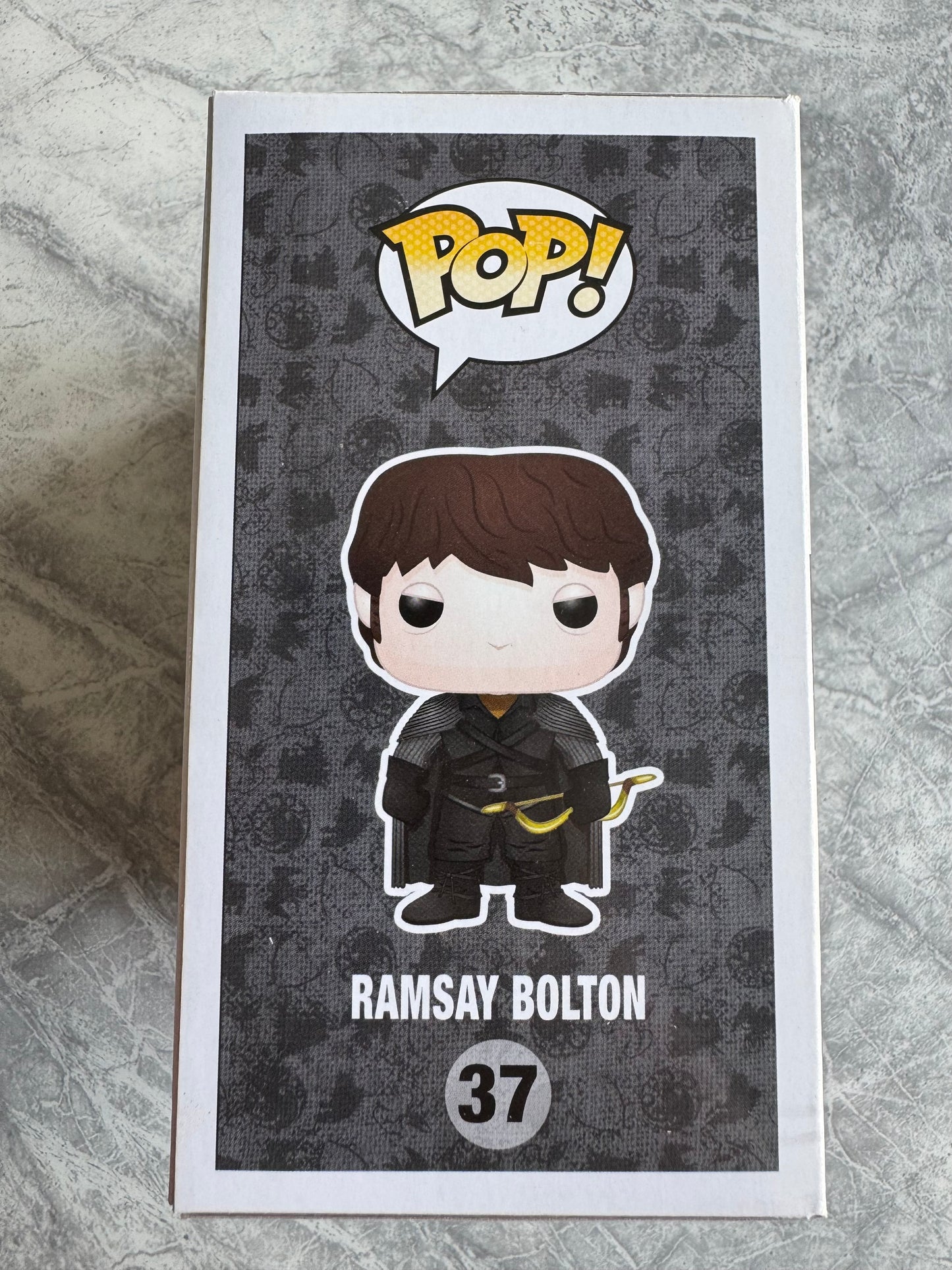 Iwan Rheon Signed Ramsay Bolton Funko Pop - SWAU Authenticated