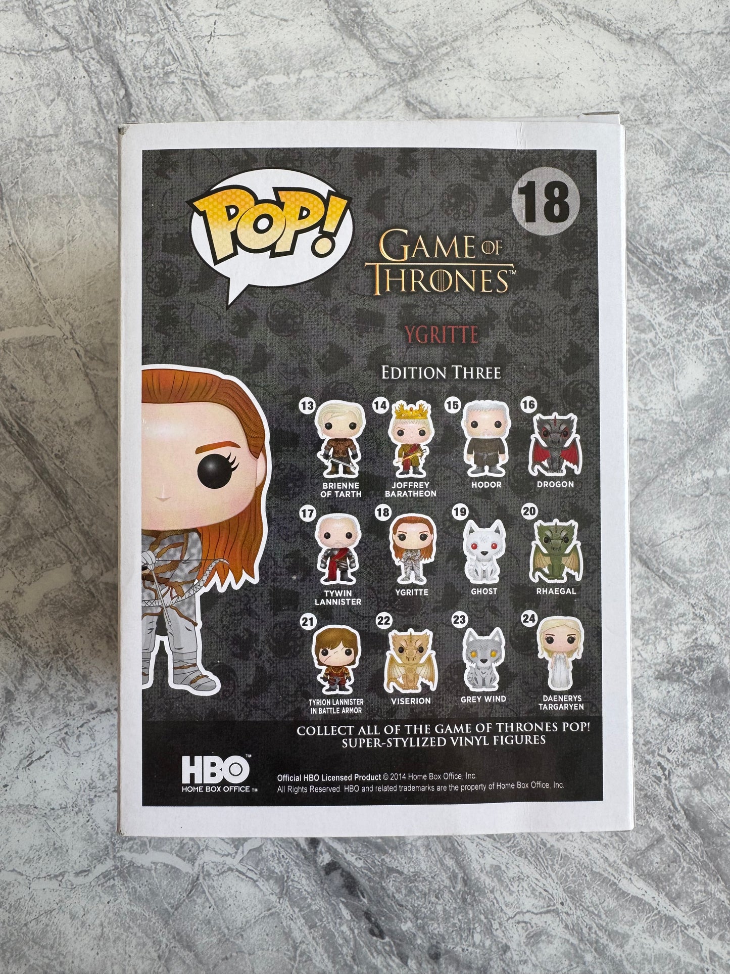 Rose Leslie Signed Game Of Thrones Ygritte Funko Pop With Quote! - SWAU Authenticated