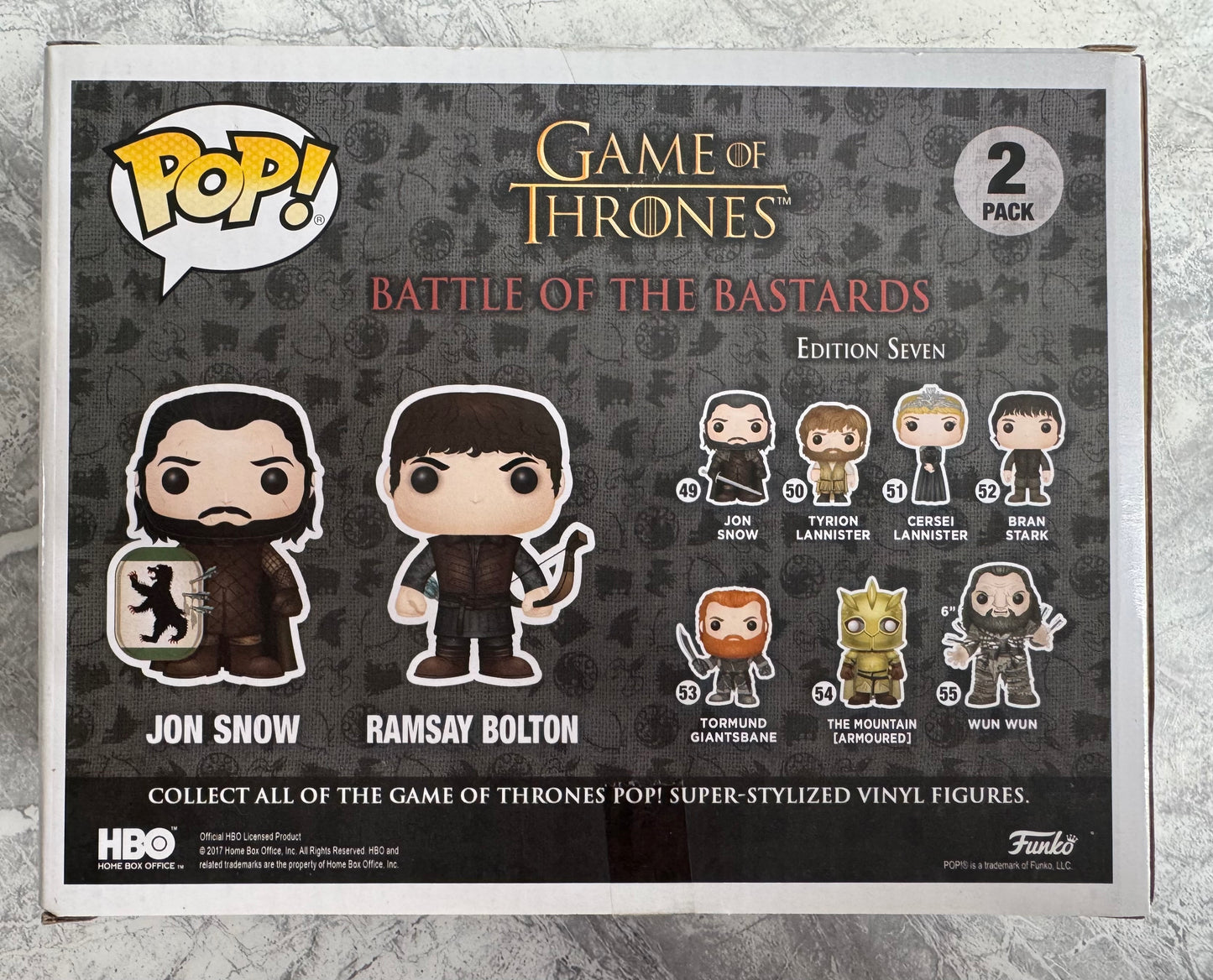 Iwan Rheon Signed Battle Of The Bastards Funko Pop - SWAU Authenticated