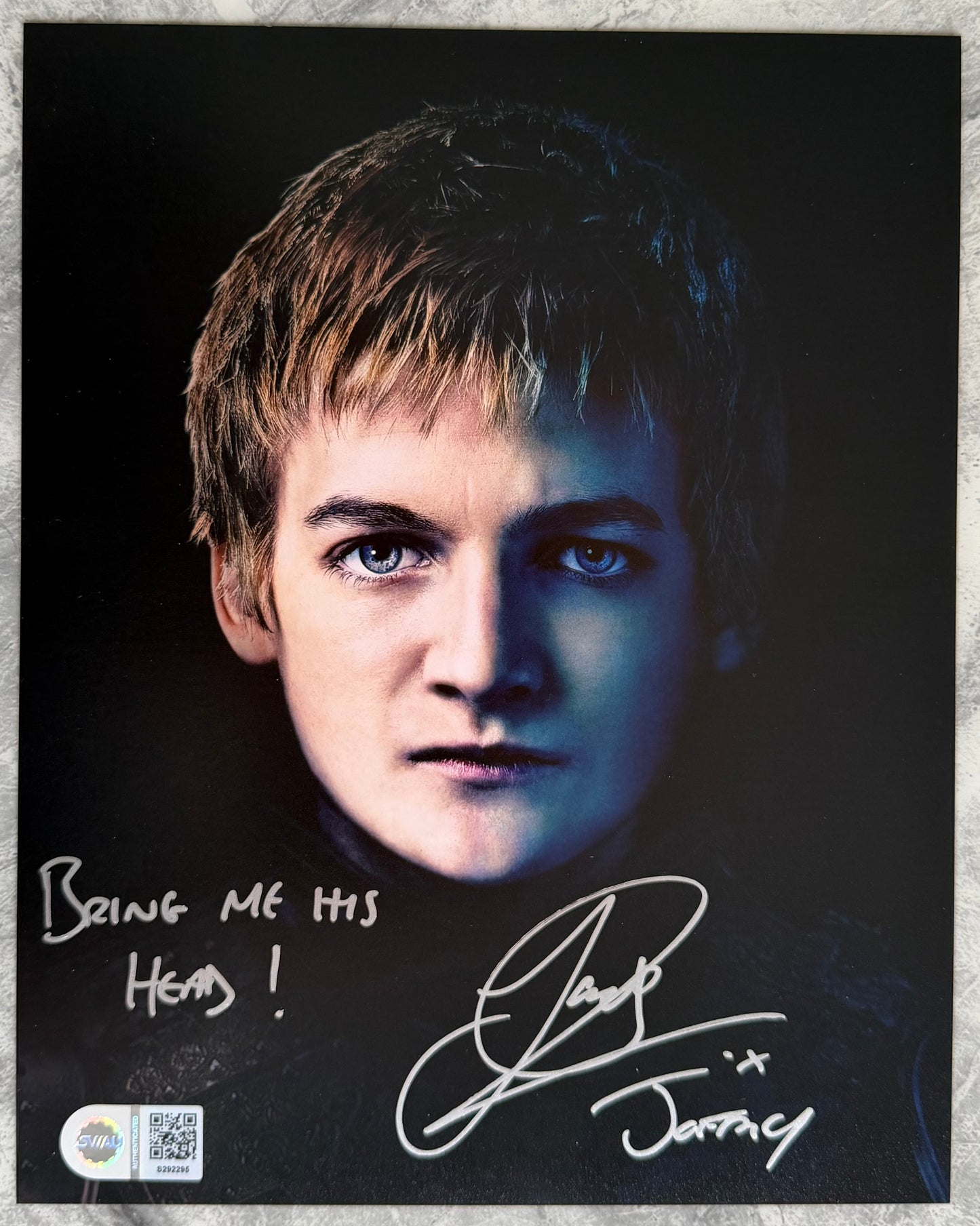 Jack Gleeson Signed Game Of Thrones 8x10” Photo - SWAU Authenticated