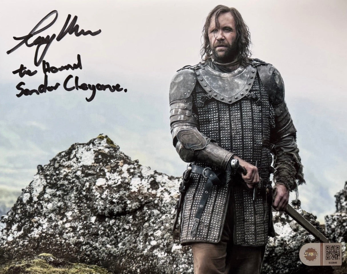Rory McCann Signed Game Of Thrones 8x10” Photo - SWAU Authenticated