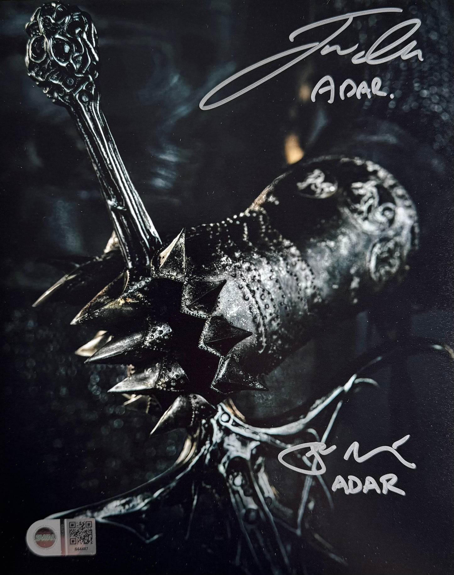 Joseph Mawle & Sam Hazeldine Signed Rings Of Power 11x14” Photo - SWAU Authenticated
