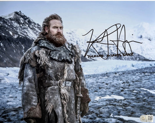 Kristofer Hivju Signed Game Of Thrones 11x14” Photo - SWAU Authenticated