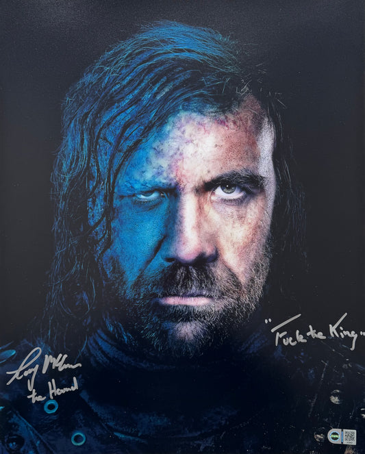 Rory McCann Signed Game Of Thrones 16x20” Photo With Quote - SWAU Authenticated (LAST ONE!)