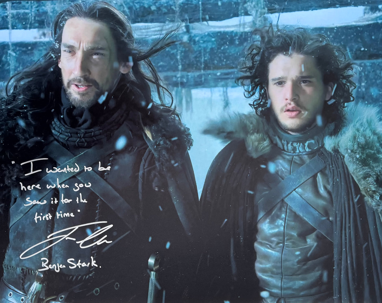 Joseph Mawle Signed Game Of Thrones 16x20” Photo With Quote