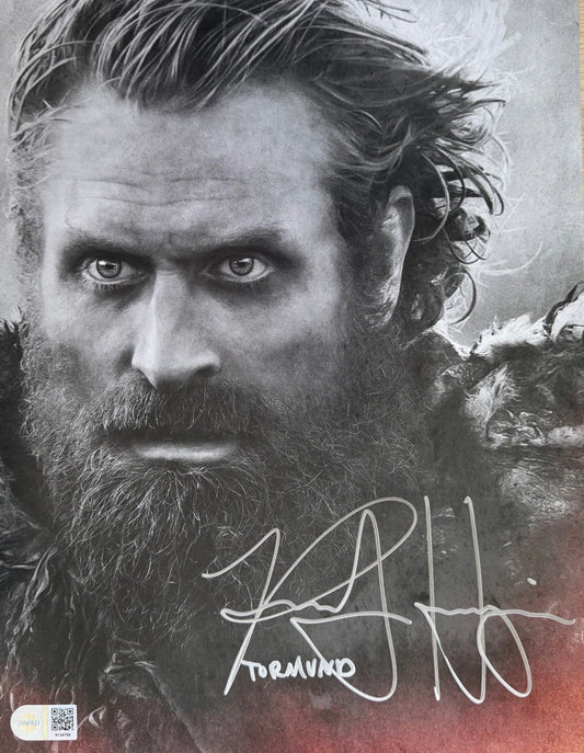 Kristofer Hivju Signed Game Of Thrones 11x14” Photo - SWAU Authenticated