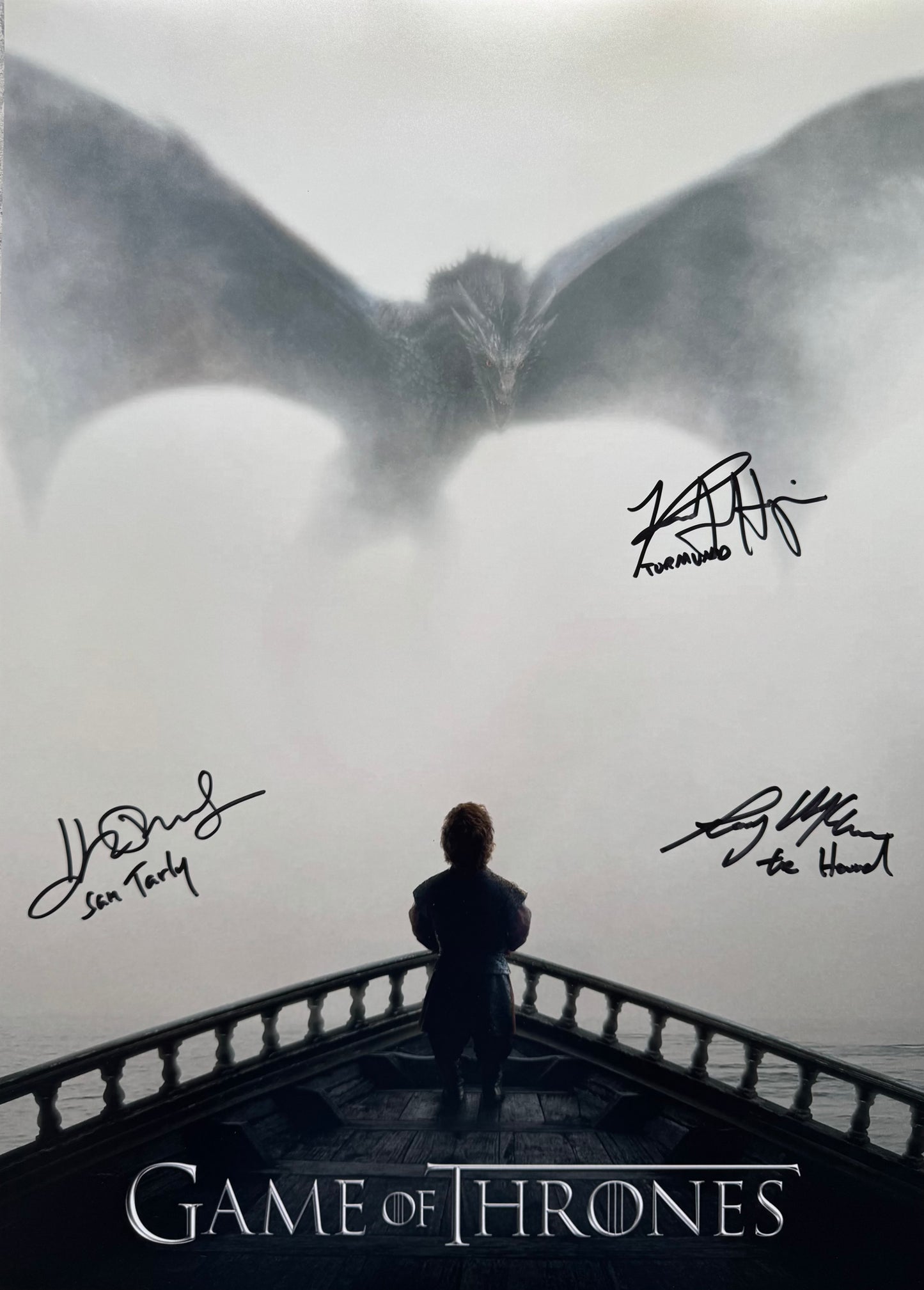 Heroes Of Westeros Multi Signed Game Of Thrones A2 Poster