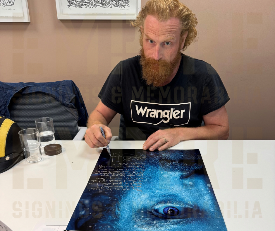 Kristofer Hivju Signed Game Of Thrones 16x20” Photo With Quote & Photo Proof! (Limited 1 Of 1!)