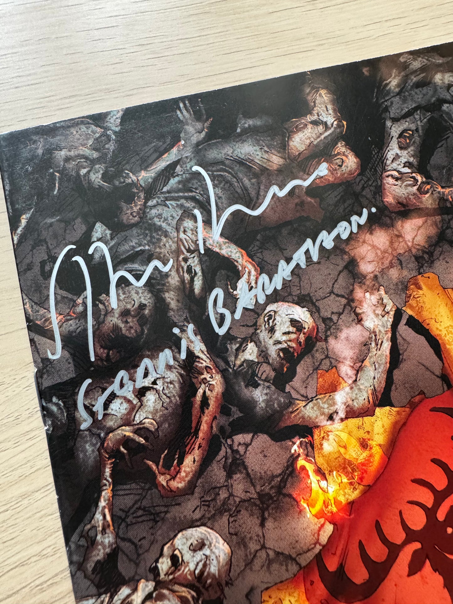 Stephen Dillane Signed Game Of Thrones “A Clash Of Kings” Comic Book - Rare Virgin Cover!