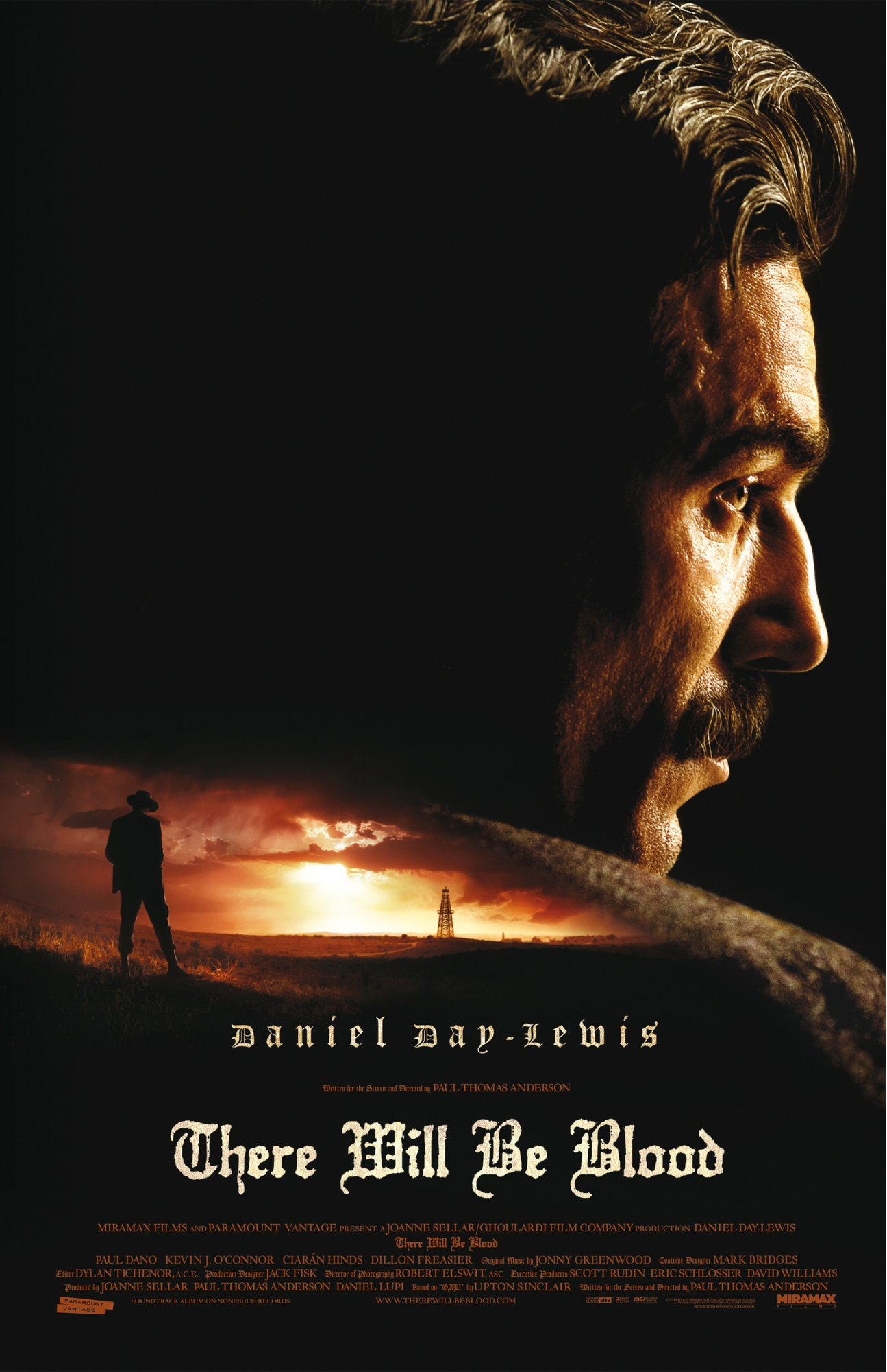 Ciaran Hinds Signed There Will Be Blood Poster Version 1 (Pre Order)