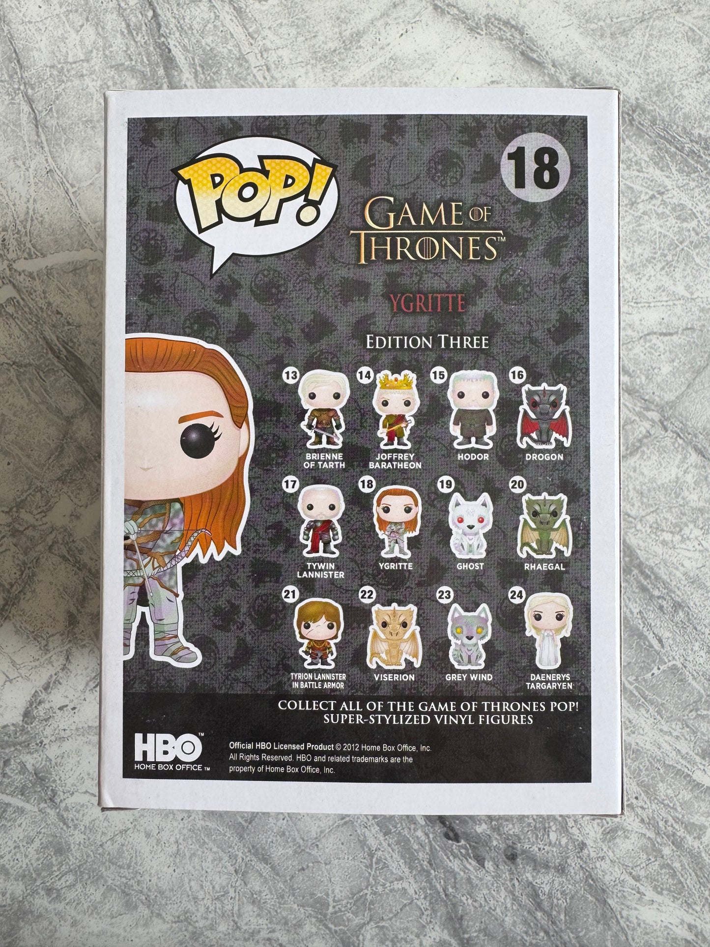 Rose Leslie Signed Game Of Thrones Ygritte Funko Pop With Quote! - SWAU Authenticated