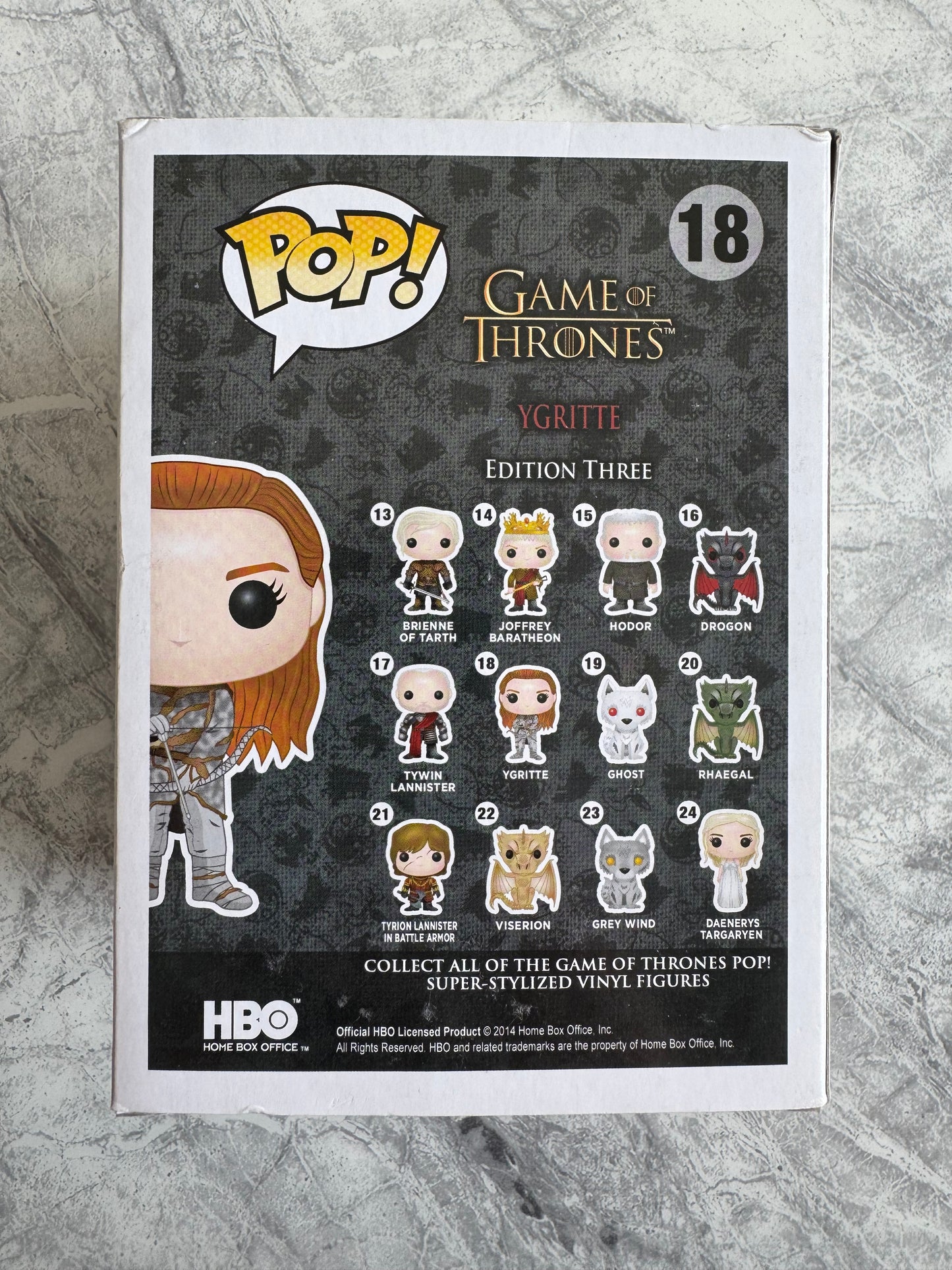 Rose Leslie Signed Game Of Thrones Ygritte Funko Pop With Quote! - SWAU Authenticated
