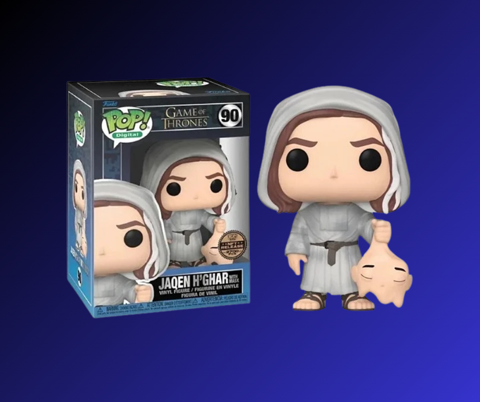 Tom Wlaschiha Signed Game Of Thrones Jaqen H’Ghar NFT Funko Pop (Pre Order)