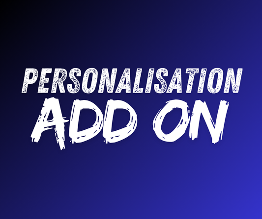 John Bradley Personalisation Add On (Pre Order)