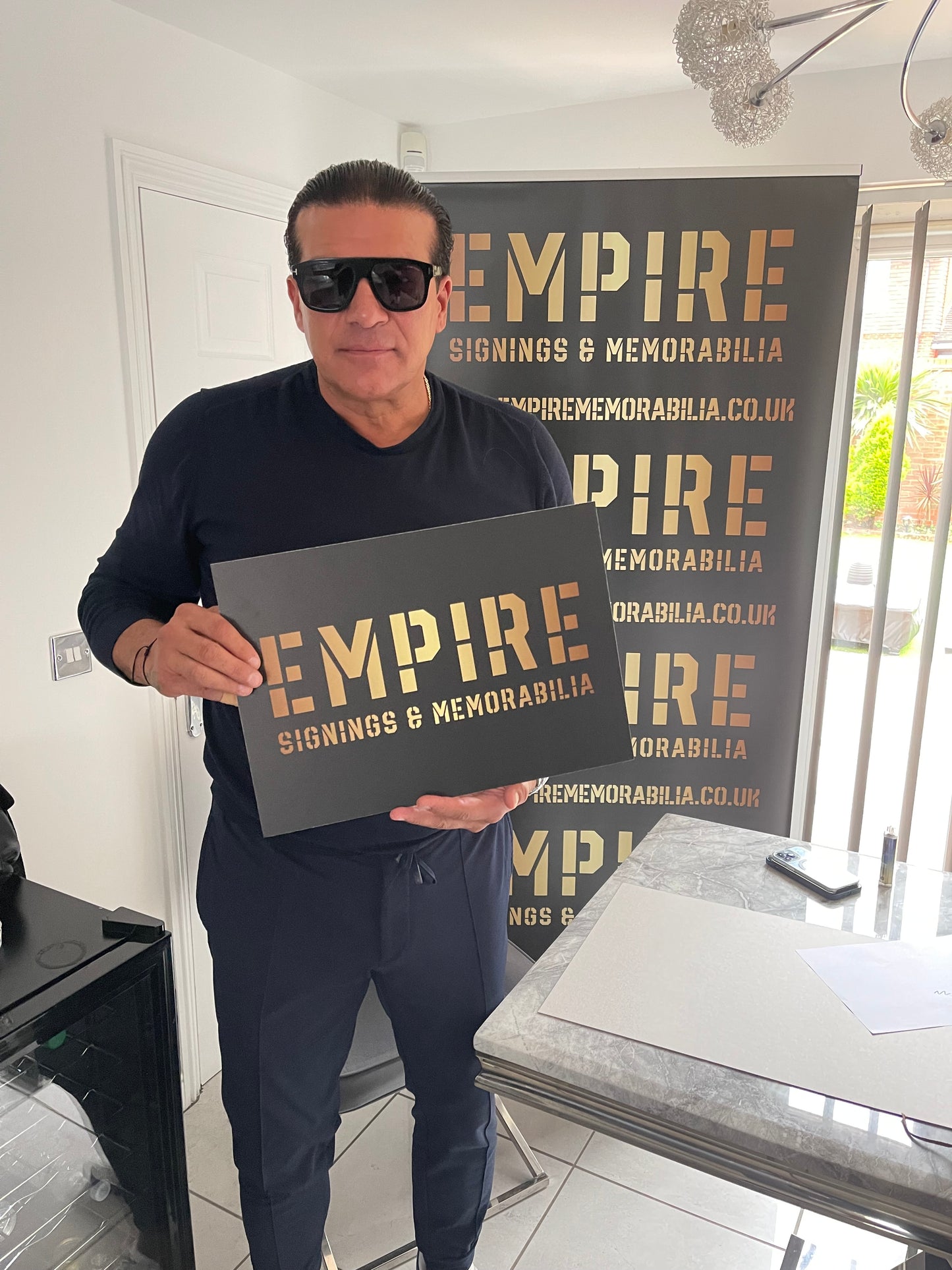 Tamer Hassan Signed The Business 8x10” Photo