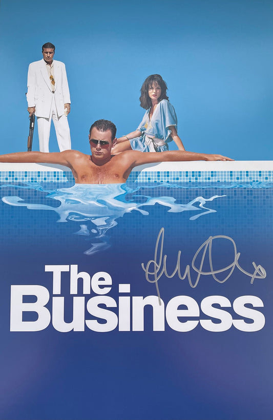 Tamer Hassan Signed The Business 12x18” Poster (Version 1)