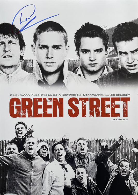 Leo Gregory Signed Green Street A3 Poster