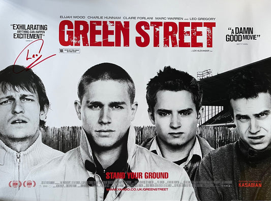 Leo Gregory Signed Original Green Street Mini Quad Poster