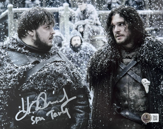 John Bradley Signed Game Of Thrones 8x10” Photo - Beckett Authenticated