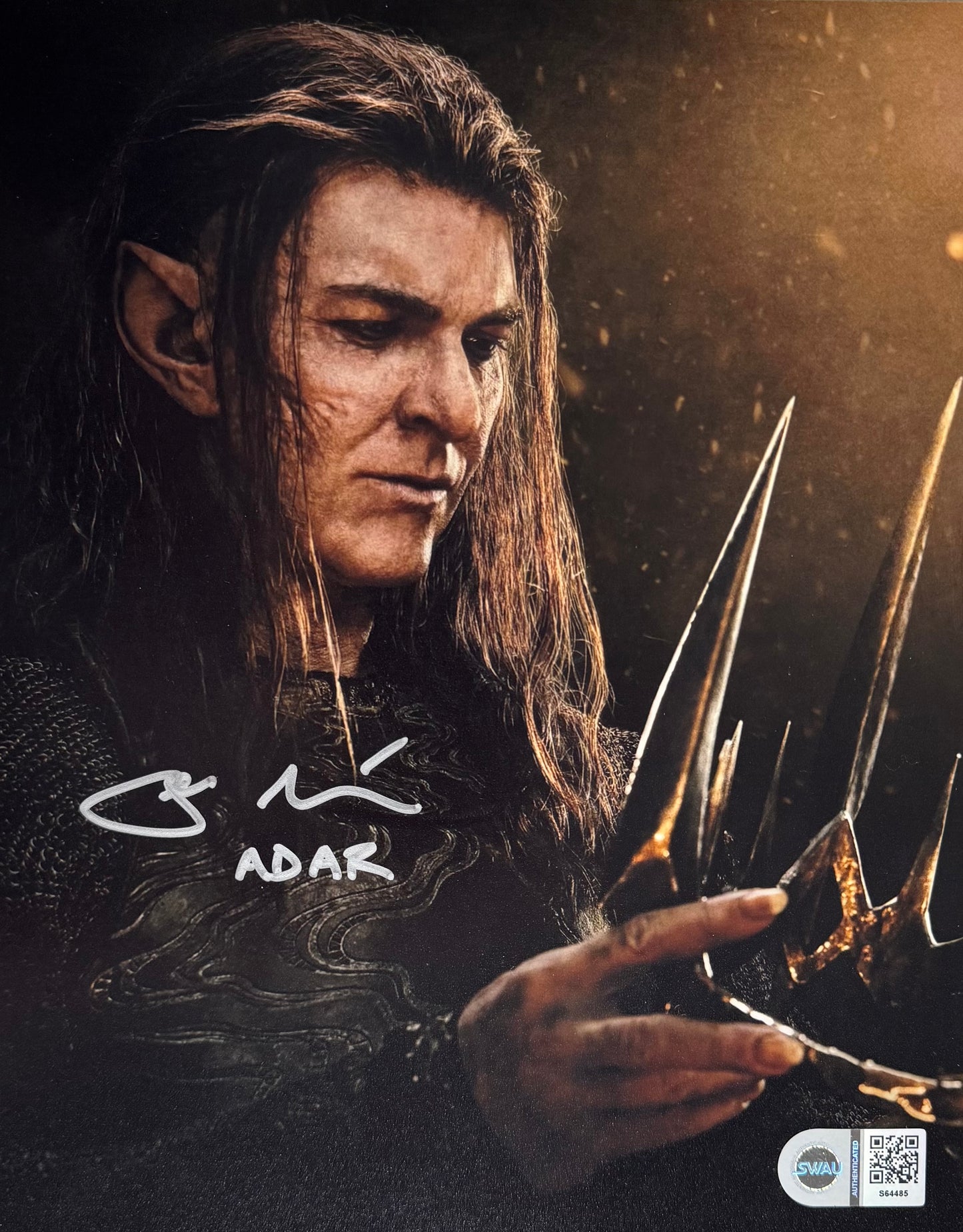 Sam Hazeldine Signed Rings Of Power 8x10” Photo - SWAU Authenticated