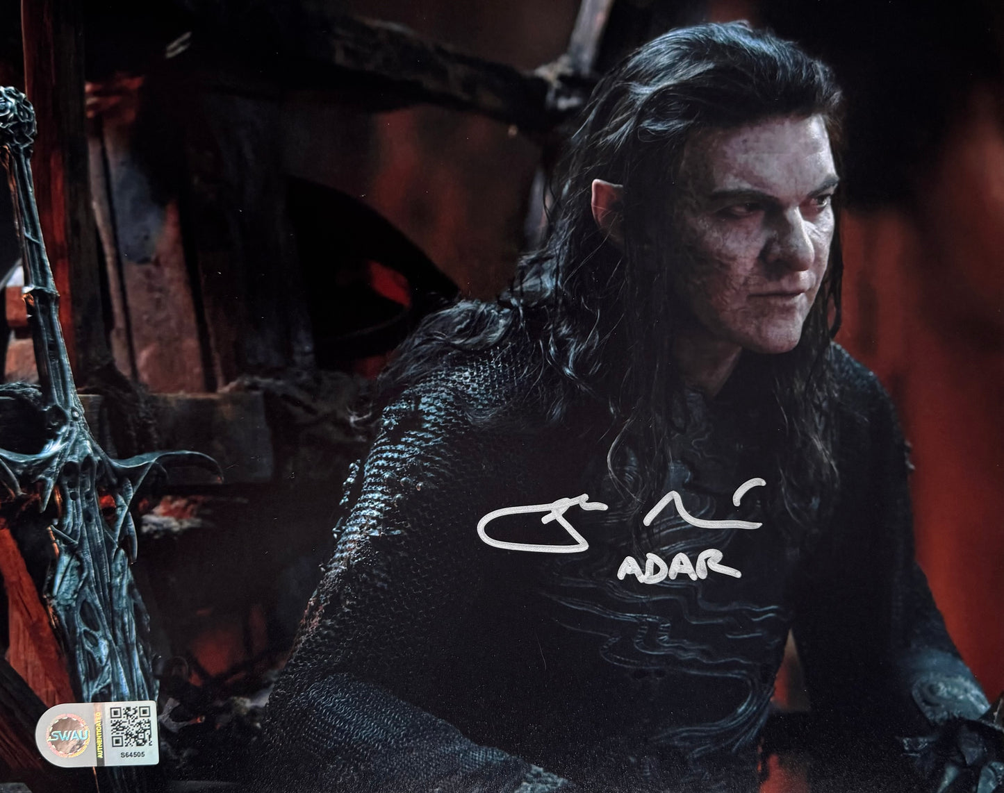 Sam Hazeldine Signed Rings Of Power 8x10” Photo - SWAU Authenticated