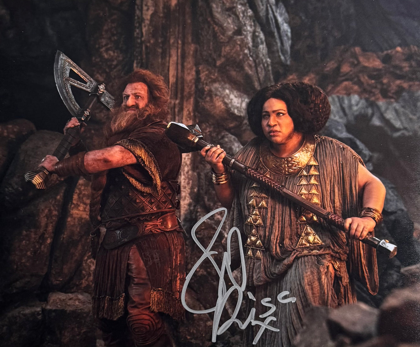 Sophia Nomvete Signed Rings Of Power 8x10” Photo